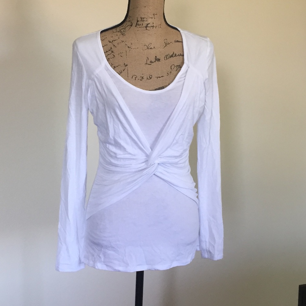 Boston Proper Long Sleeve Cotton Shirt